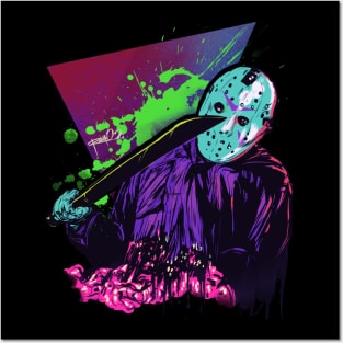 Voorhees Neon Posters and Art